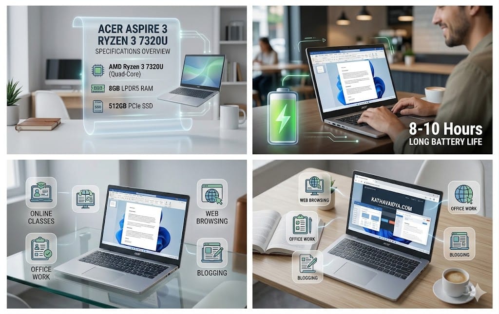 Acer Aspire 3 Ryzen 3 7320U Best Budget Laptop Review