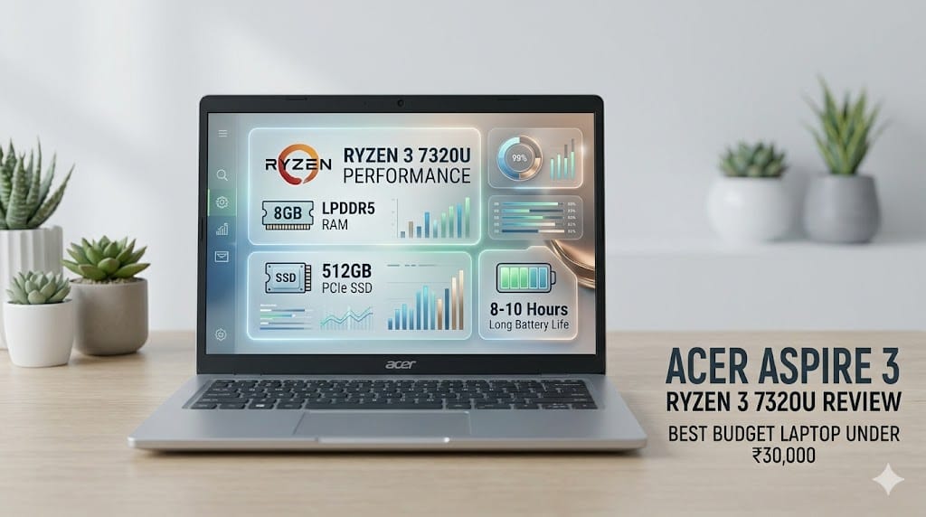 Acer Aspire 3 Ryzen 3 7320U Best Budget Laptop Review